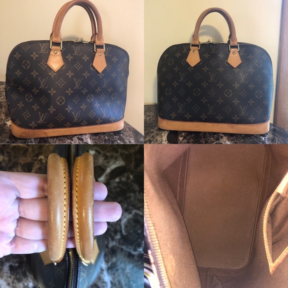 ❤️SALE❤️Authentic Louis Vuitton Alma PM&Dust Bag - Picture 1 of 8